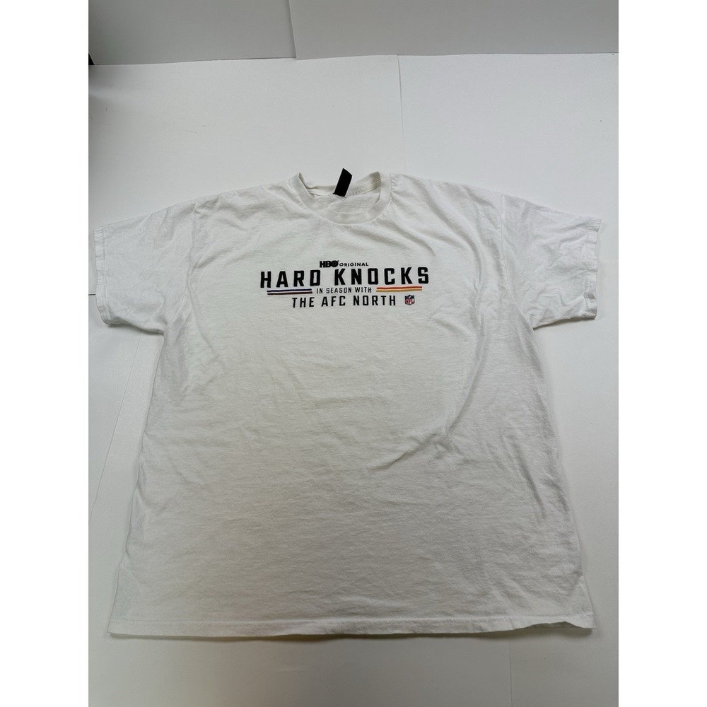 NFL Hard Knocks Film Crew HBO T Shirt AFC North Men's XL